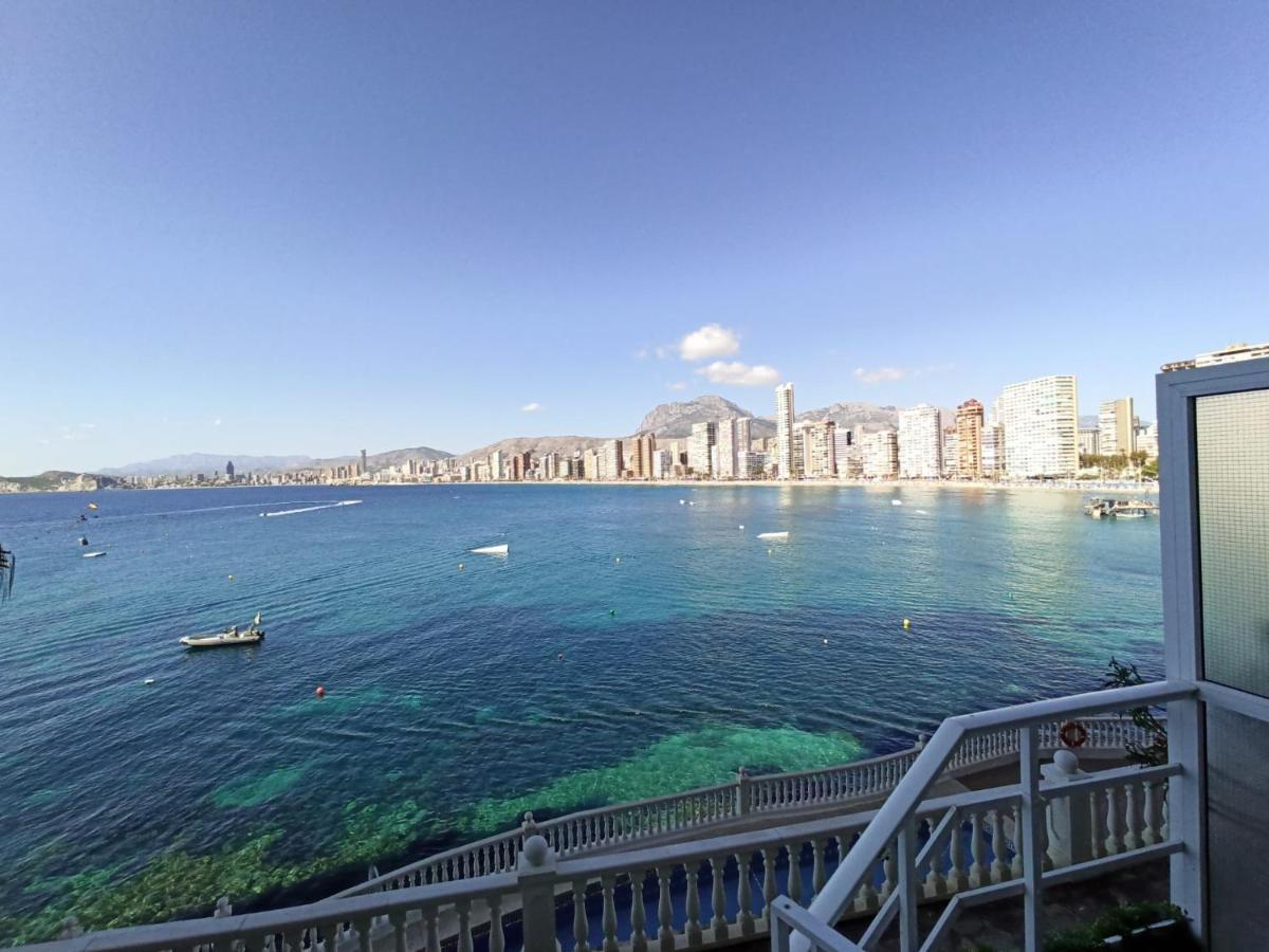 Estudio Primera Linea Con Acceso Privado Al Mar Benidorm Exterior photo
